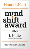 Auszeichnung Mindshift award 2022